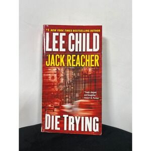 Die Trying Lee Child Jack Reacher Novel Paperback Book 9780515142242